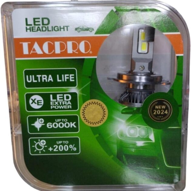 مصباح أمامي للسيارة TACPRO H8 LED - ساطع، متين، وفعال | Tacpro