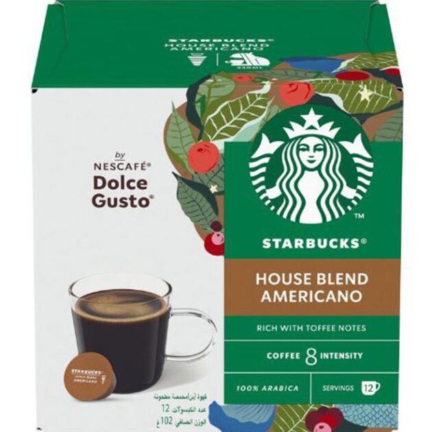 دولتشي غوستو مزيج متوسط ​​الحجم، 12 كبسولة، أمريكانو، 8.5 غرام | Starbucks