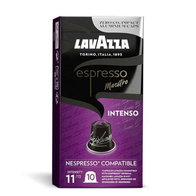 اسبريسو مايسترو انتينسو 11 10 كبسولات | Lavazza