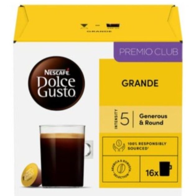 كبسولات قهوة غراندي 16 كبسولة | Dolce Gusto