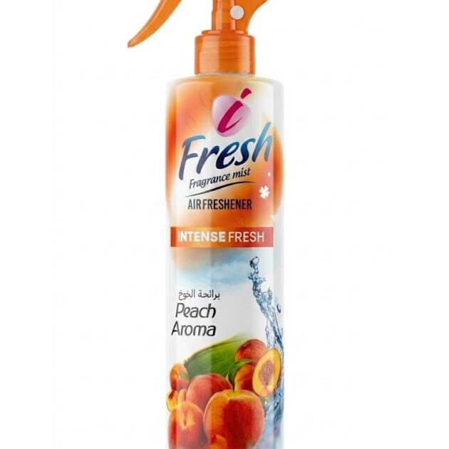 معطر جو برائحة الخوخ المنعشة المركزة - معطر جو للمنزل والسيارة - 460 مل | Fresh