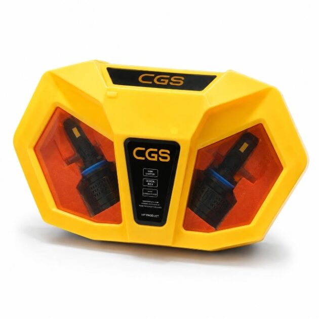 مصابيح أمامية LED عالية السطوع للسيارة - طقم من قطعتين H7 | CGS