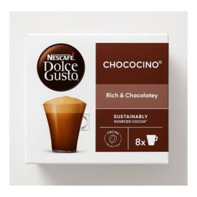 نسكافيه شوكوسينو شوكولاتة ساخنة (16 كبسولة) | Dolce Gusto