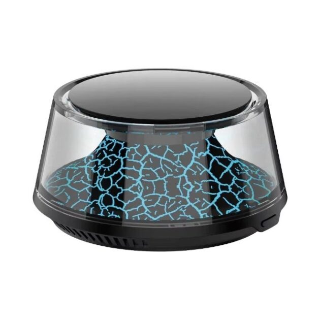 معطر جو للسيارة قابل لإعادة الشحن عبر منفذ USB من CGS مزود بضوء ليزر LED أزرق، مع ضمان لمدة عام واحد. | CGS