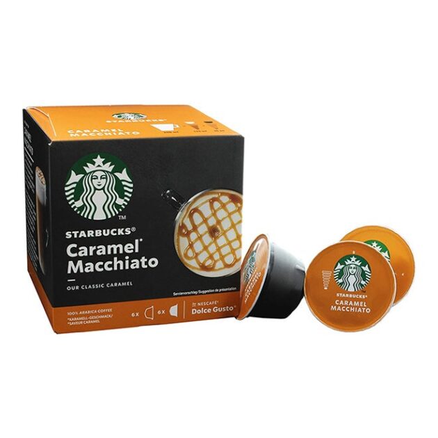 كريمة كراميل ماكياتو، ١٢ كبسولة، ١٢٧.٨ غرام، عبوة من ١٢ كبسولة | Starbucks