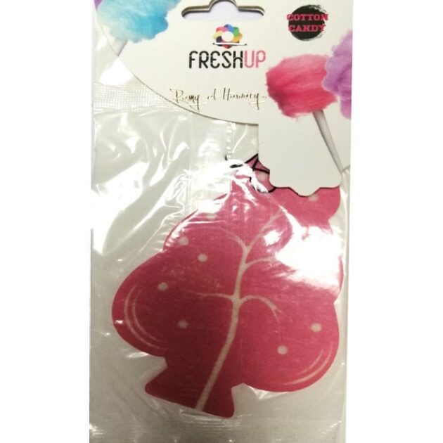 بطاقة معطر جو للسيارة برائحة حلوى القطن | Freshup