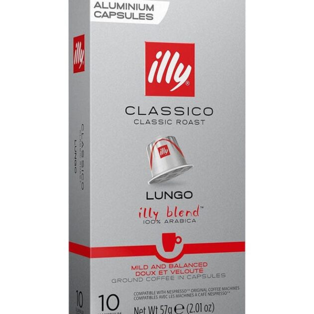 لونجو كلاسيكو نسبريسو متوافقة مع 10 كبسولات 57 جرام | Illy