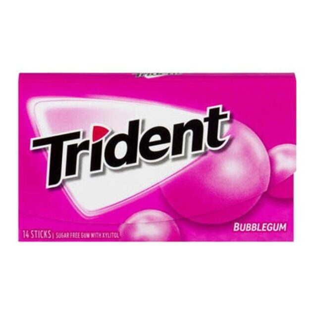 علكة الفقاعات، 14 قطعة، 40 غرام | Trident