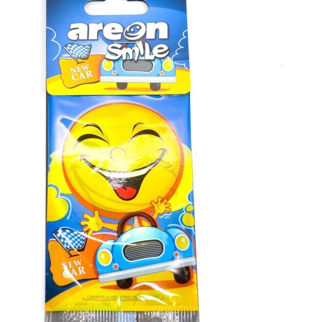 معطر سيارة معلق من آريون دراي سمايل، سيارة جديدة | Areon
