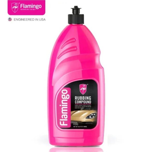 ملمع سيارات فلامينجو F050 خشن عالي الطاقة 946 مل | Flamingo