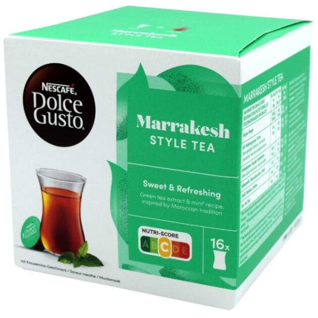 كبسولات شاي نسكافيه مراكش 16 قطعة | Dolce Gusto