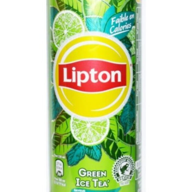 شاي مثلج بنكهة الليمون الأخضر والنعناع 330 مل | Lipton